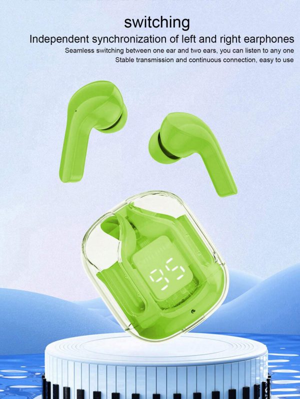 Air31 Earbuds With Silicone Pouch ( Random Color )